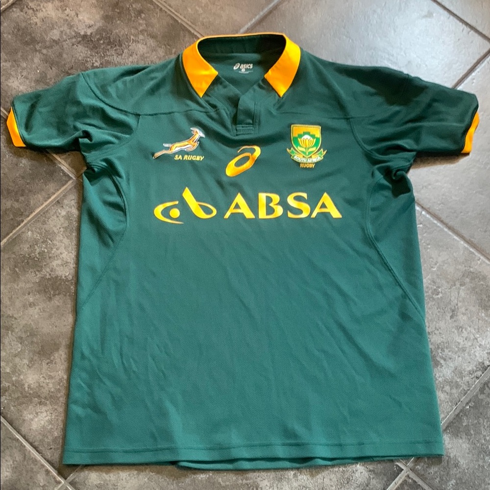 Asics South Africa rugby jersey